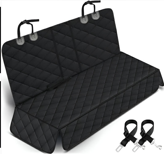 Premium Black Car Seat Cover for Pets – Waterproof & Durable