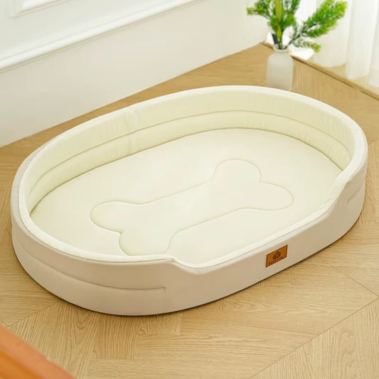 Dog Pet Beds Square Dog Bed for Large Dogs Size Dog Sofa Beds Customized Waterproof Anti-Mite Pet Bed Inner Pad Washable Kennel