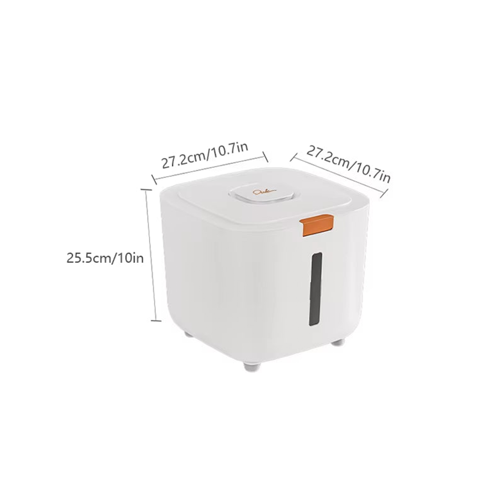 Pet Food Storage Barrel — Large, Moisture-Proof, Odor-Blocking Container for Dog & Cat Food