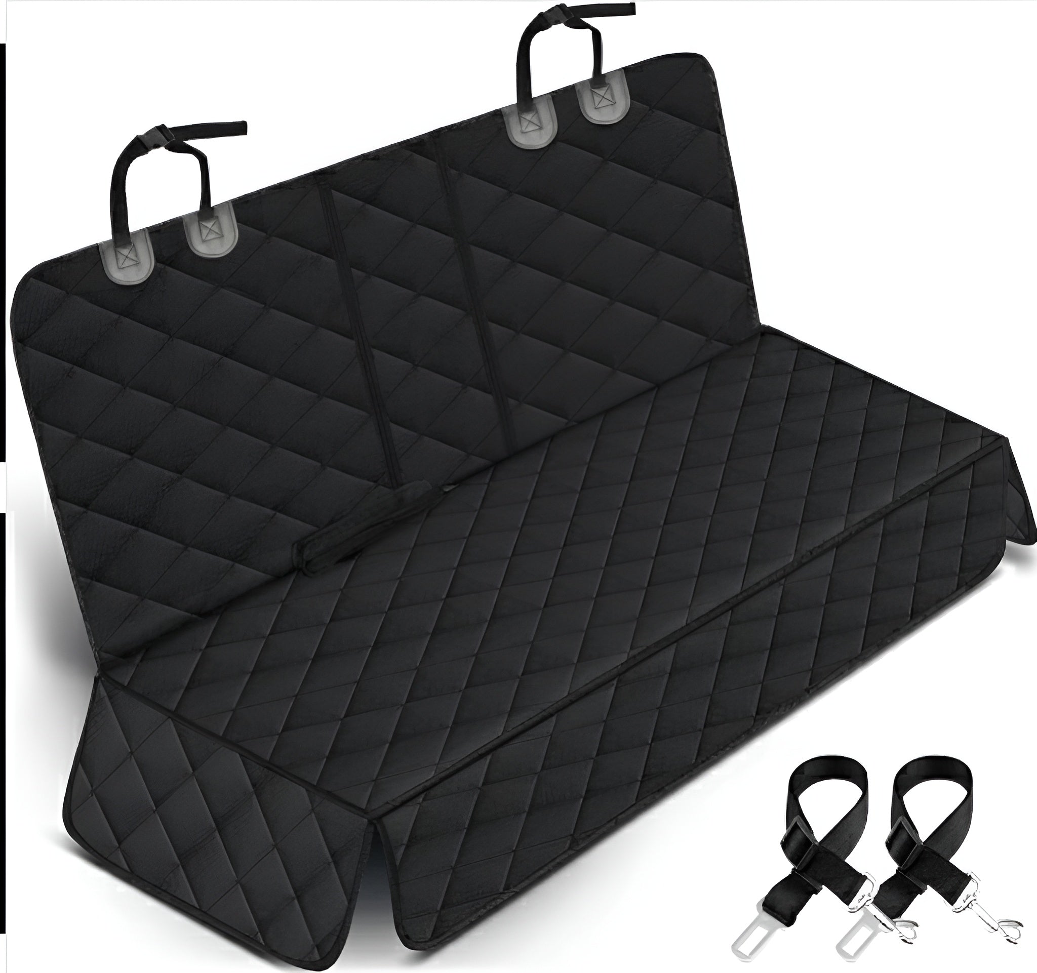 Premium Black Car Seat Cover for Pets – Waterproof & Durable