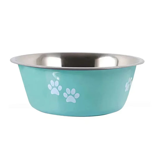 Cute Dog Bowls for Medium Large Dogs Feeding Bowls Water Bowls Stainless Steel Small Dog Food Bowl Elevated Raised Pet Feeders